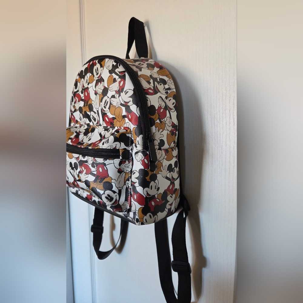 Mickey Mouse Patterned Backpack - image 3